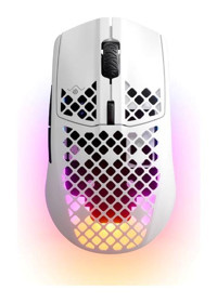 Steelseries Aerox 3 RGB Makrolu Kablosuz Beyaz Optik Gaming Mouse