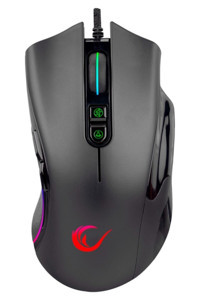 Rampage SMX-R22 Phoenix RGB Makrolu Kablolu Siyah Optik Gaming Mouse