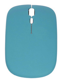 Broleo Sessiz Ergonomik Kablosuz Mavi Optik Mouse