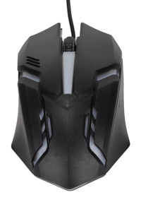 Gowenic M8S 8 RGB Ergonomik Makrolu Kablolu Siyah Optik Gaming Mouse