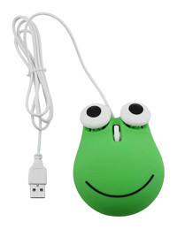 Zunate Ergonomik Kablolu Yeşil Optik Mouse
