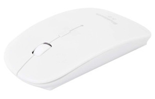 Ashata Ergonomik Kablosuz Beyaz Optik Mouse
