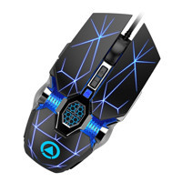 Hemobllo RGB Kablolu Siyah Optik Gaming Mouse