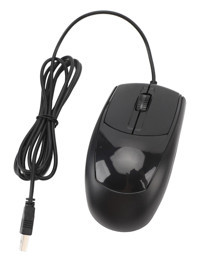 Topiky Sessiz Ergonomik Kablolu Siyah Optik Mouse