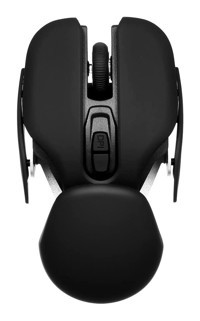 Mistaha Ergonomik Makrolu Kablosuz Siyah Optik Mouse