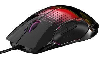Coverzone AJ358 RGB Ergonomik Makrolu Kablolu Siyah Optik Gaming Mouse