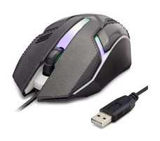 Hadron HR-GR20 RGB Kablolu Siyah Optik Gaming Mouse