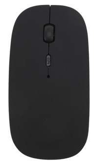 Ashata Sessiz Ergonomik Kablosuz Siyah Optik Mouse