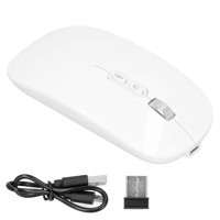 Annadue Düz Kablosuz Beyaz Optik Mouse