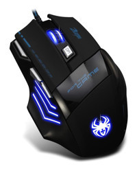 Mistaha T-80 RGB Makrolu Kablolu Siyah Optik Gaming Mouse