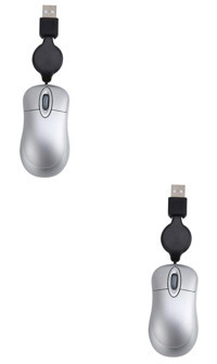 Jojofuny Kablolu Gri Optik 2 Adet Mouse