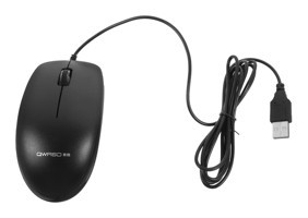 Gatuida Sessiz Ergonomik Dikey Kablolu Siyah Optik Mouse