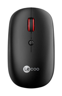 Lecoo WS211 Kablosuz Siyah Optik Mouse