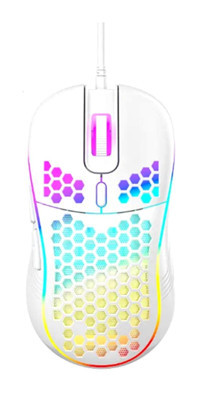 Microcase AL3762 RGB Makrolu Kablolu Beyaz Optik Gaming Mouse