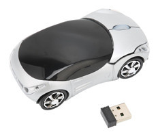 Elprico Araba Görünümlü Kablosuz Gri Optik Mouse