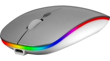 Everest SMW-306R RGB Kablosuz Gümüş Optik Mouse