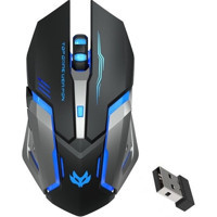 T-Wolf T1 RGB Makrolu Kablosuz Siyah Optik Gaming Mouse