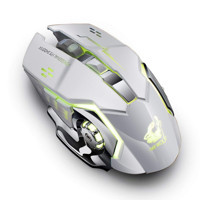 Fiauli WS214 RGB Sessiz Ergonomik Makrolu Kablosuz Gri Optik Gaming Mouse
