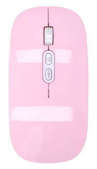 Ciciglow Makrolu Kablosuz Pembe Optik Mouse
