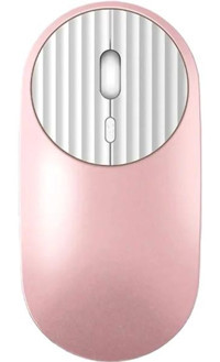 Alfa Mec Sessiz Kablosuz Pembe Optik Mouse