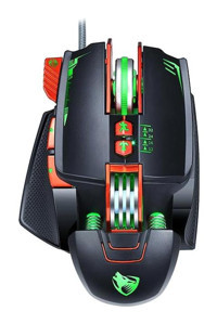 T-Wolf V9 RGB Makrolu Kablolu Siyah Optik Gaming Mouse