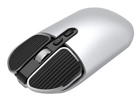 Fiauli M171 910-006867 Sessiz Makrolu Kablosuz Gümüş Optik Mouse