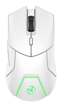 Hallow T40 RGB Makrolu Kablosuz Beyaz Optik Gaming Mouse