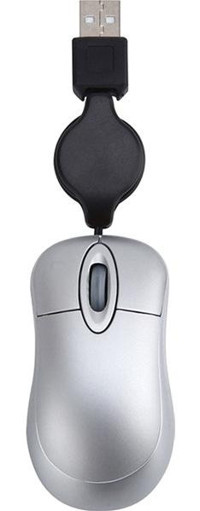 Decisive Kompakt Kablolu Gümüş Optik Mouse