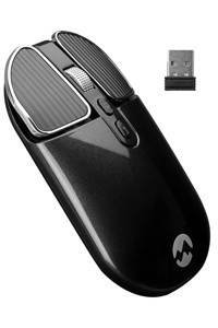 Everest SM-619 Sessiz Makrolu Kablosuz Siyah Optik Mouse