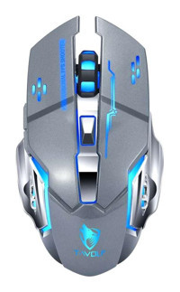 Tfixol RGB Makrolu Kablolu Gri Optik Gaming Mouse