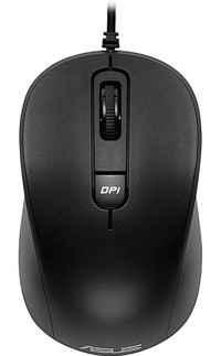 Asus MU101C Sessiz Kablolu Siyah Optik Mouse
