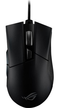 Asus Rog Gladius II RGB Makrolu Kablolu Siyah Optik Gaming Mouse