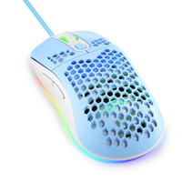 Generic GM-001 RGB Makrolu Kablolu Mavi Optik Gaming Mouse
