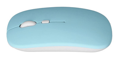Broleo Sessiz Ergonomik Kablosuz Yeşil Optik Mouse