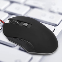 Bewinner 2U3V5HEG9M Ergonomik Makrolu Kablolu Siyah Optik Mouse