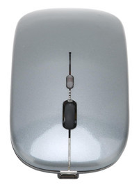 Lazmin112 WS214 Sessiz Kablosuz Gri Optik Mouse