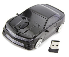 Zunate Araba Görünümlü Kablosuz Gri Optik Mouse