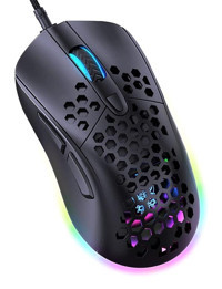 Coverzone Cw906 RGB Ergonomik Makrolu Kablolu Siyah Optik Gaming Mouse