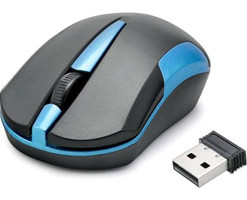 Hadron H5683 Kablosuz Siyah-Mavi Optik Mouse