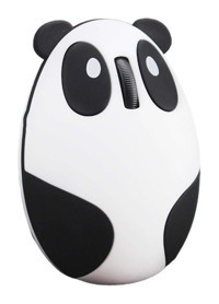 Fiauli Panda Kablosuz Siyah Optik Mouse