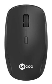 Lecoo WS203 Kablosuz Siyah Optik Mouse