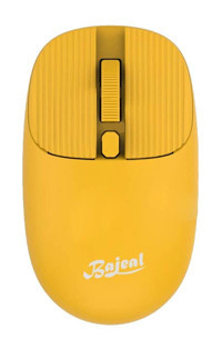 Mistaha Ergonomik Kablosuz Sarı Optik Mouse