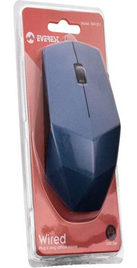 Everest Zelotes C-12 Kablolu Mavi Optik Mouse