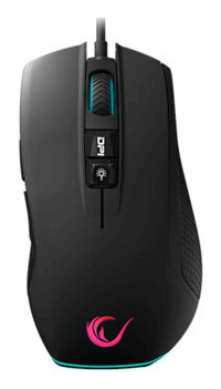 Rampage Flare RGB Makrolu Kablolu Siyah Optik Gaming Mouse