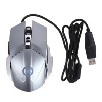 Osaladı RGB Makrolu Kablolu Gri Optik Gaming Mouse