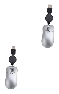 Gadpiparty Sessiz Kablosuz Gümüş Optik 2 Adet Mouse