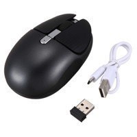 Knadgbft Sessiz Ergonomik Kablosuz Sarı Optik Mouse