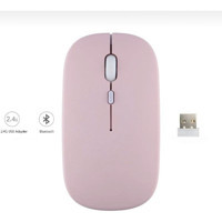 Alfa Mec Tablet Uyumlu Kablosuz Pembe Optik Mouse