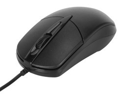 Ashata Isıtmalı Kablolu Siyah Optik Mouse