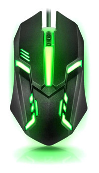 Concord Concord C-28 RGB Makrolu Kablolu Siyah Optik Gaming Mouse